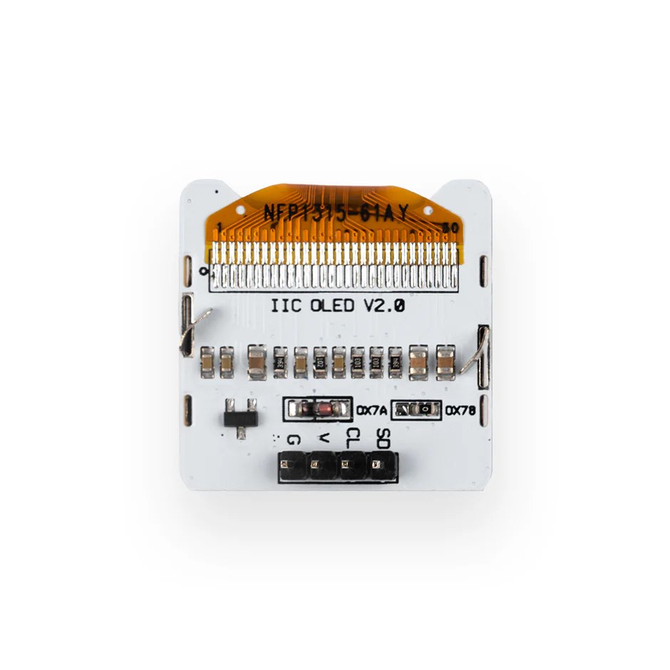 IIC OLED модул 0.96 инча, 128x64 - дисплей за micro:bit и Arduino