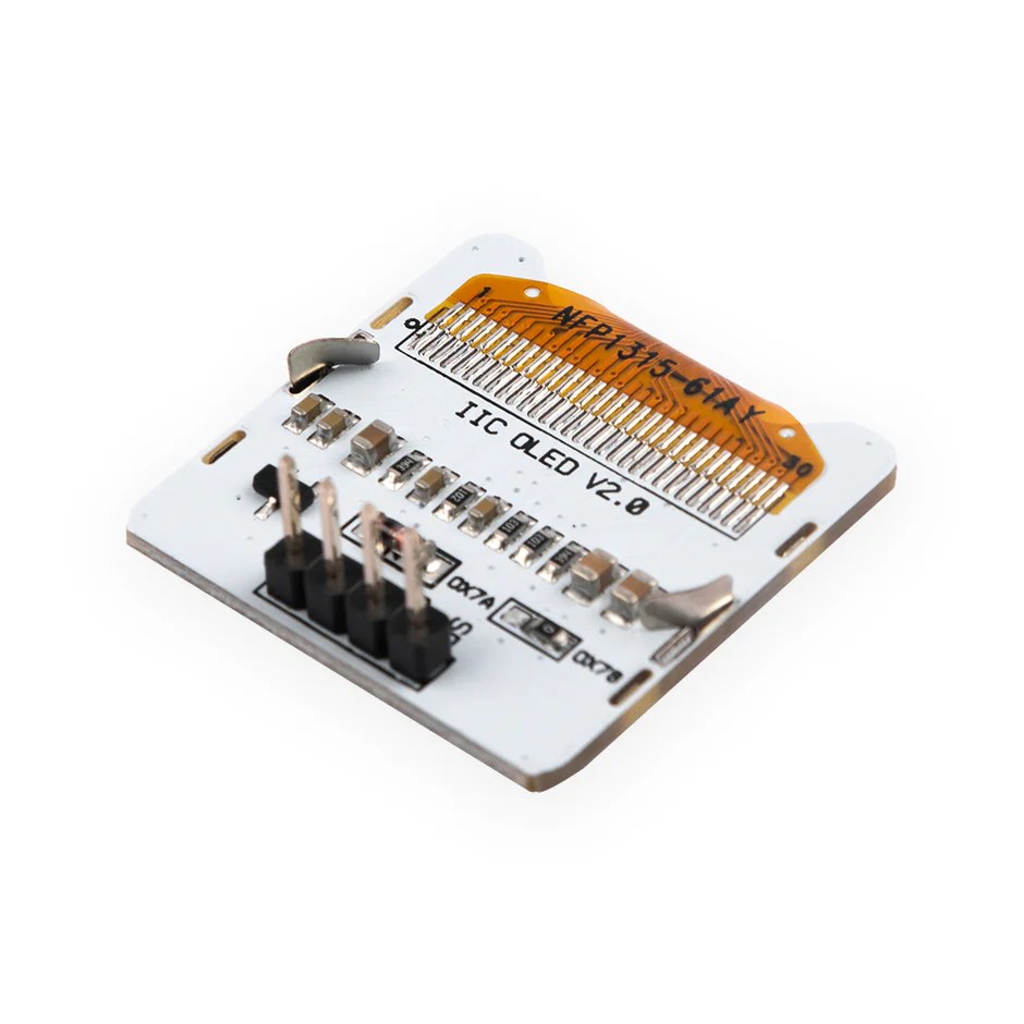 IIC OLED модул 0.96 инча, 128x64 - дисплей за micro:bit и Arduino - детайл