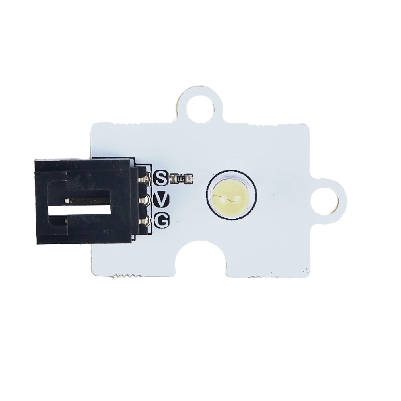 Octopus LED блокче 5 mm - бял