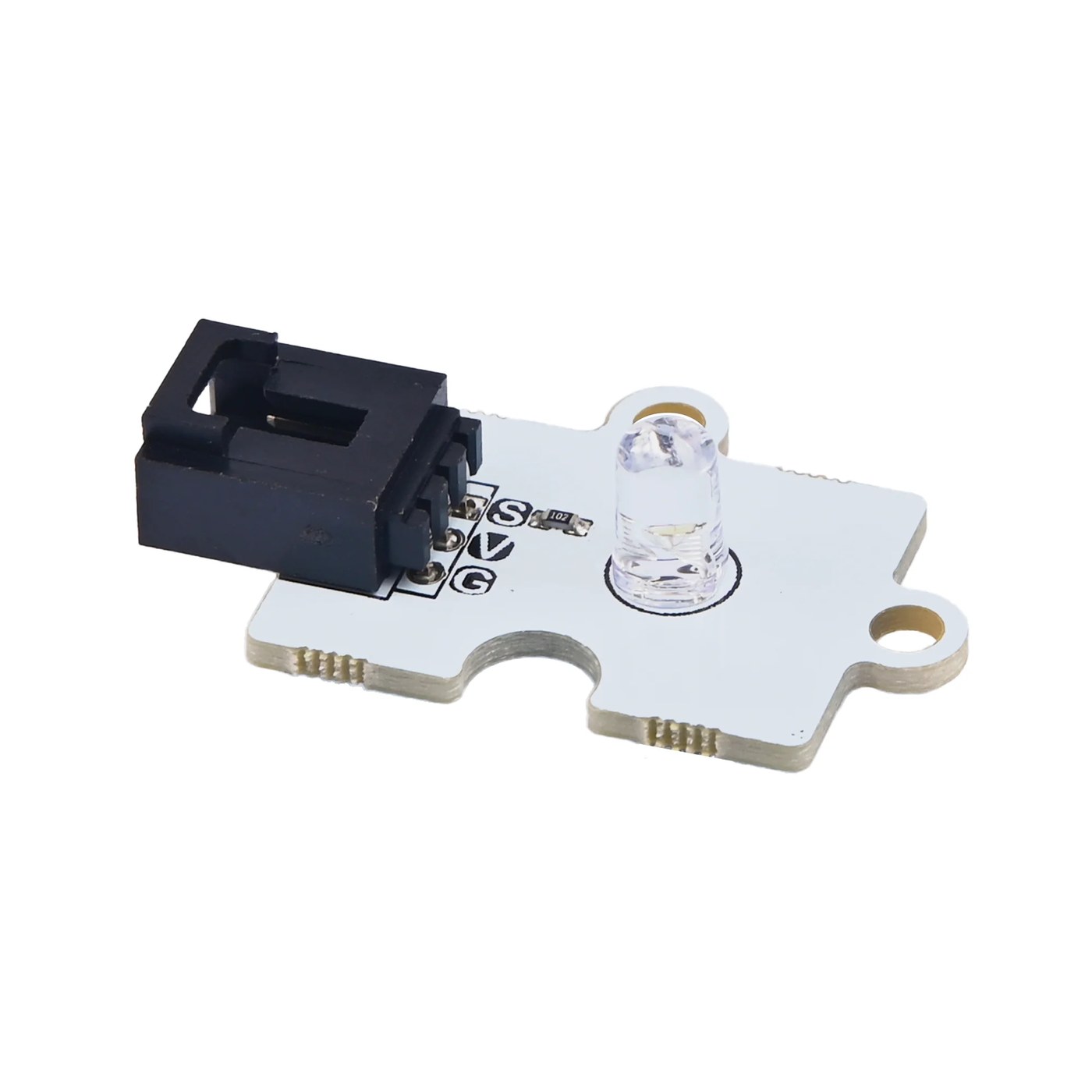 Octopus LED блокче 5 mm - бял - детайл