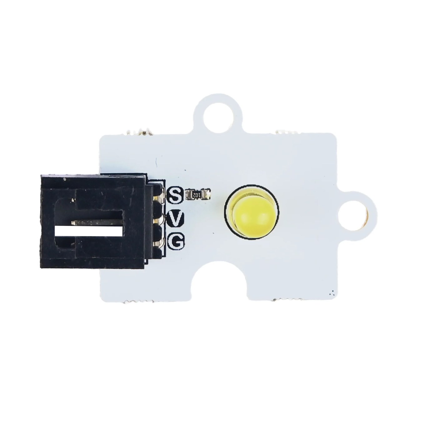 Octopus LED блокче 5 mm - жълт
